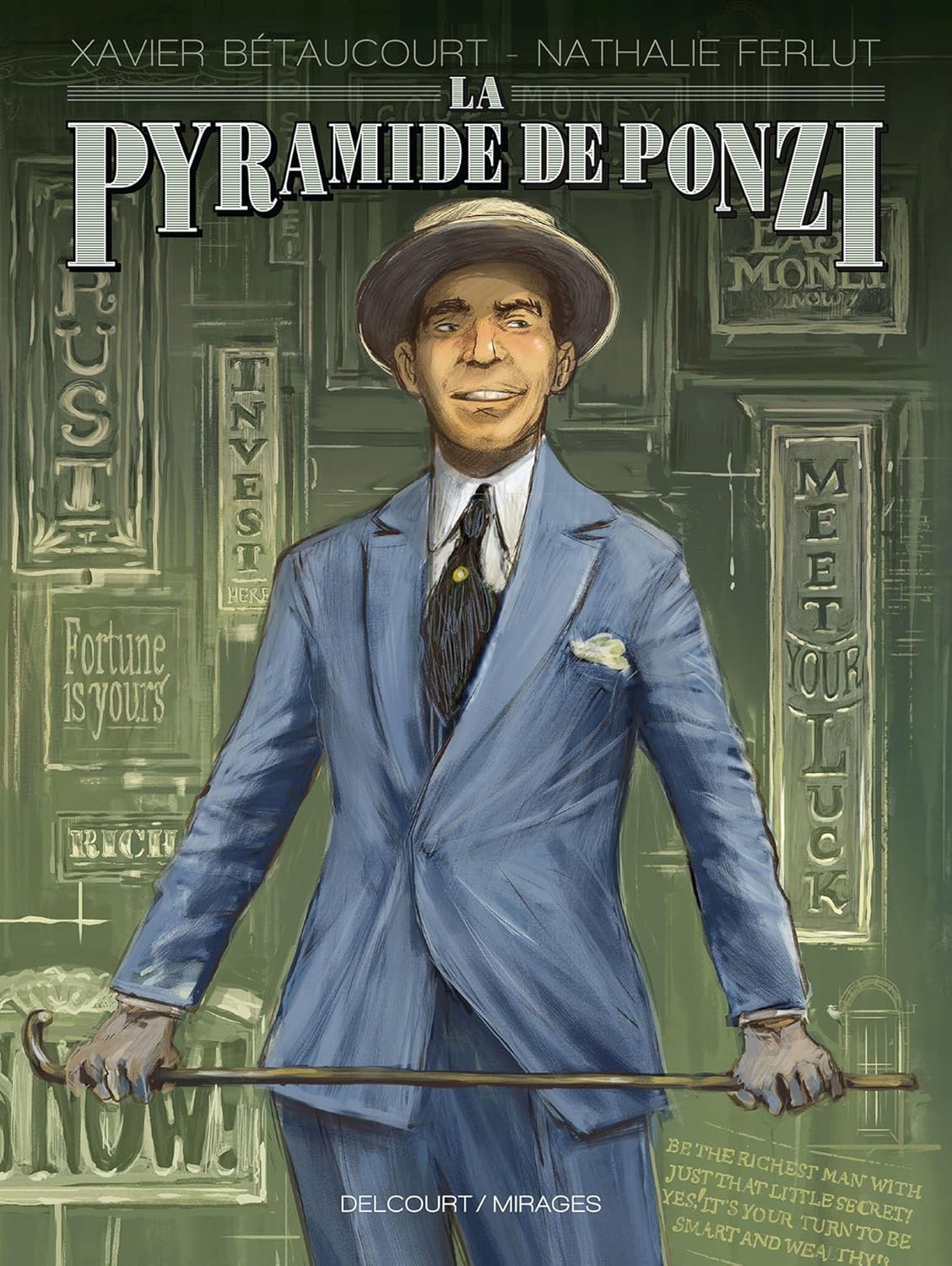 couverture bd La Pyramide de Ponzi