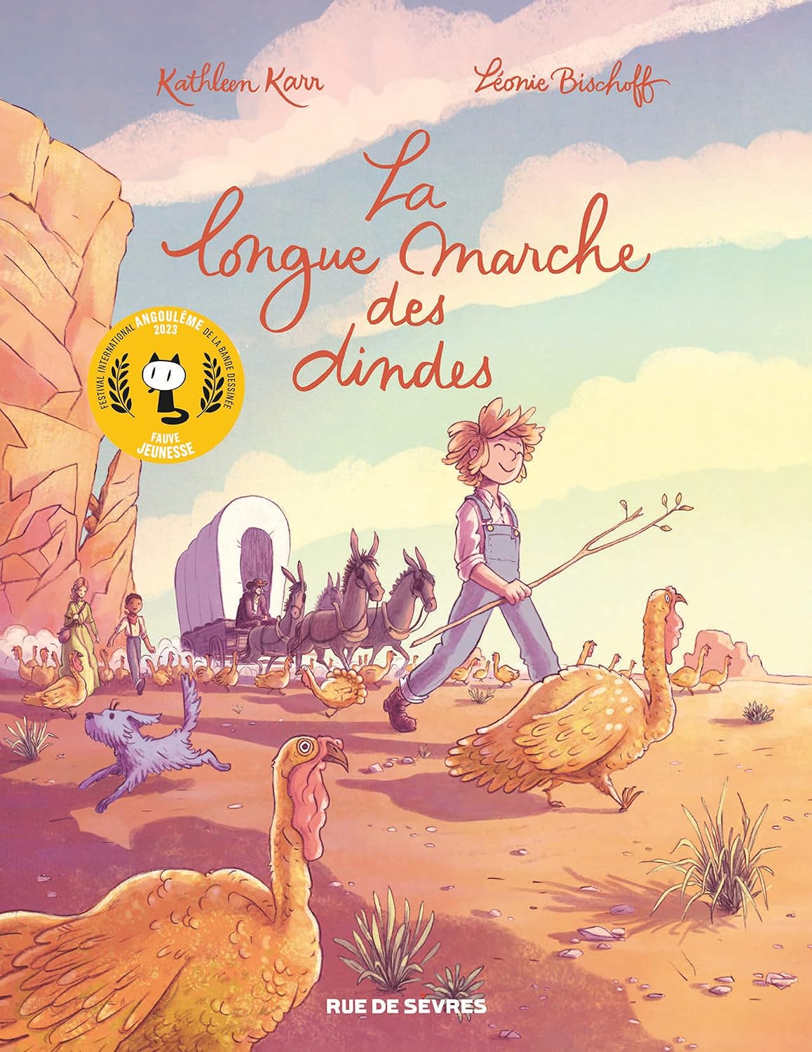 couverture bd La longue marche des dindes