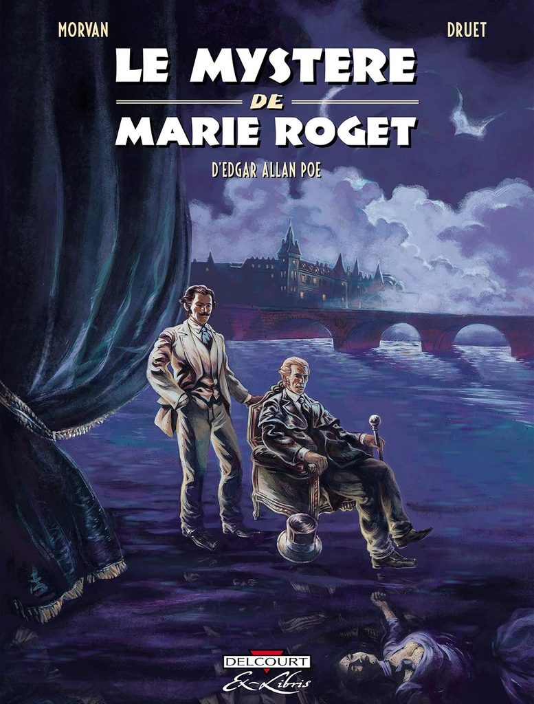 couevrture bd Le mystère de Marie Roget : une enquête du chevalier Dupin