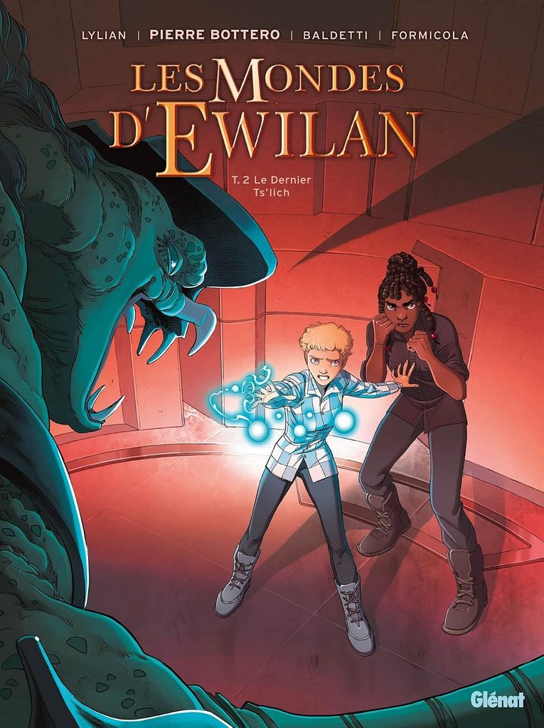 couverture bd Les mondes d'Ewilan - Tome 2 - Le dernier Ts'lich
