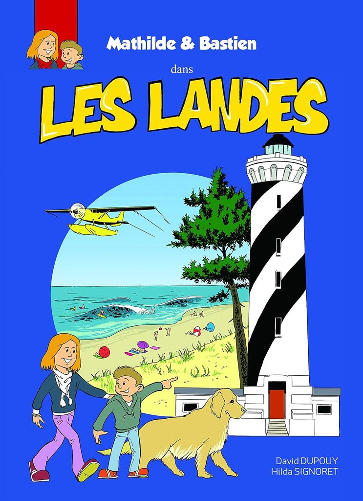 couverture bd Mathilde et Bastien dans les Landes