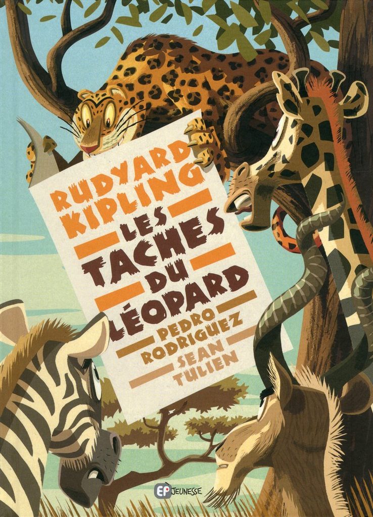couverture bd Les taches du léopard
