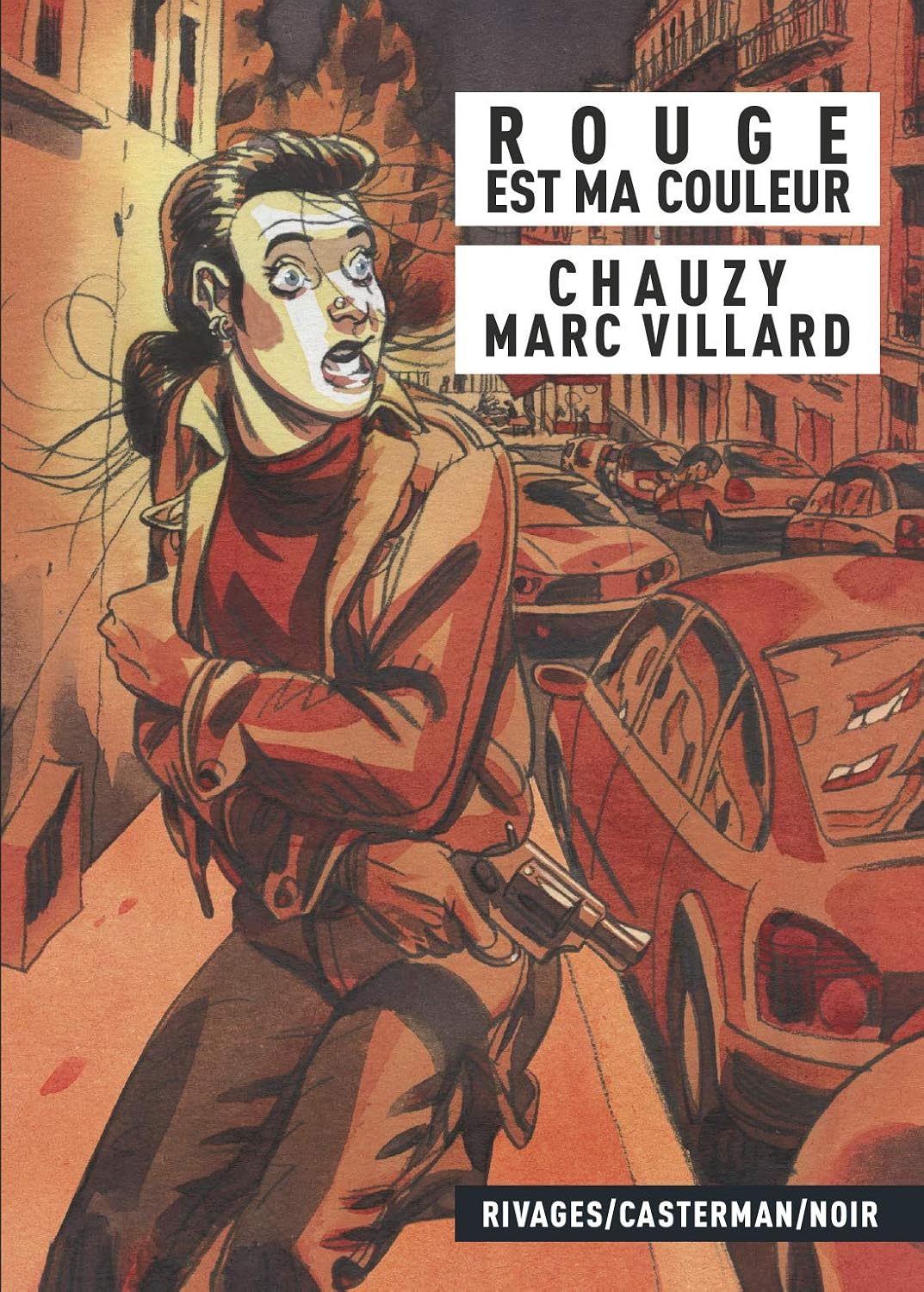 couverture bd Rouge est ma couleur