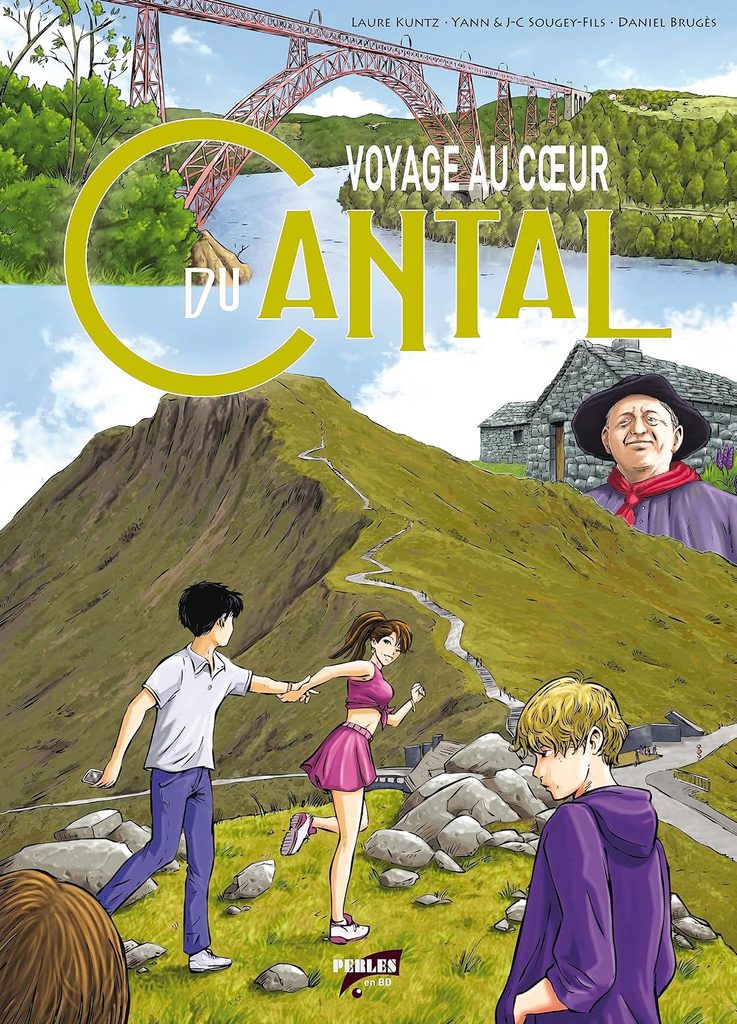 couverture bd Voyage au coeur du Cantal