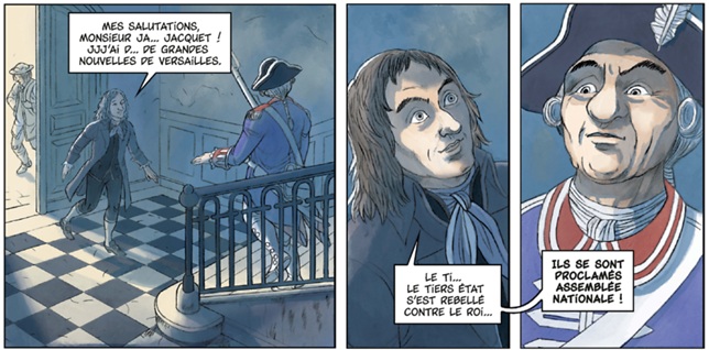 extrait bd 14 juillet - Destins d'une révolution