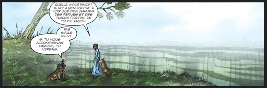 extrait bd A game of thrones - le trône de fer - Volume 2