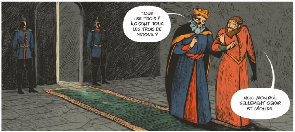 extrait bd Au cœur des terres ensorcelées