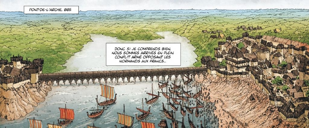 extrait bd L'Eure - Une histoire entre terre et mer
