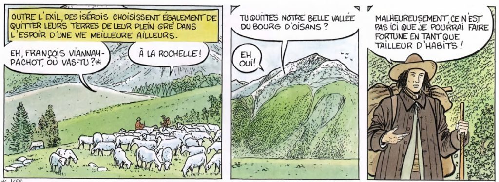 extrait bd L'Histoire de l'Isère en BD - Tome 4 - De Louis XIII à la Révolution française