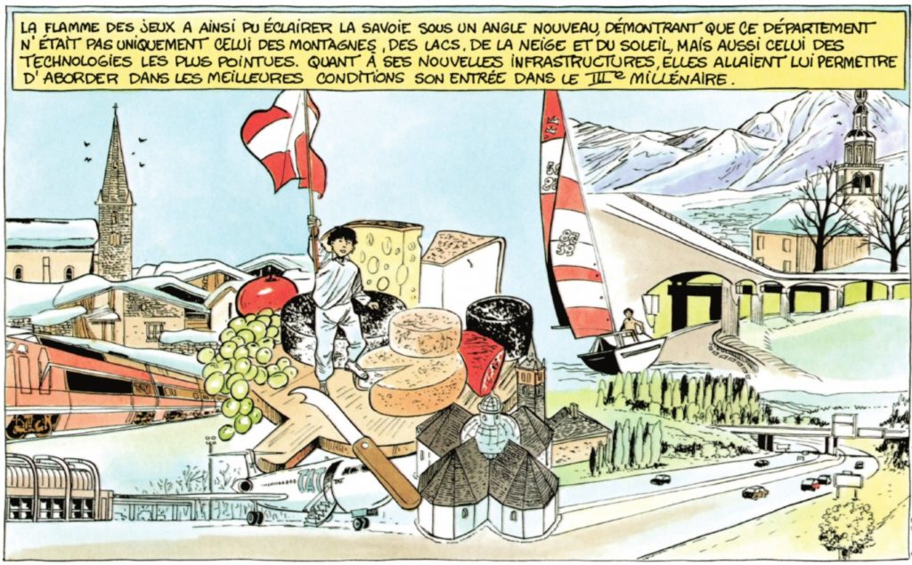 extrait bd L'Histoire de la Savoie en BD