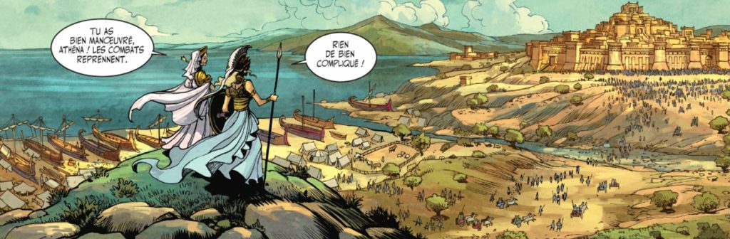 extrait bd L'Iliade - Tome 01 - La Pomme de discorde