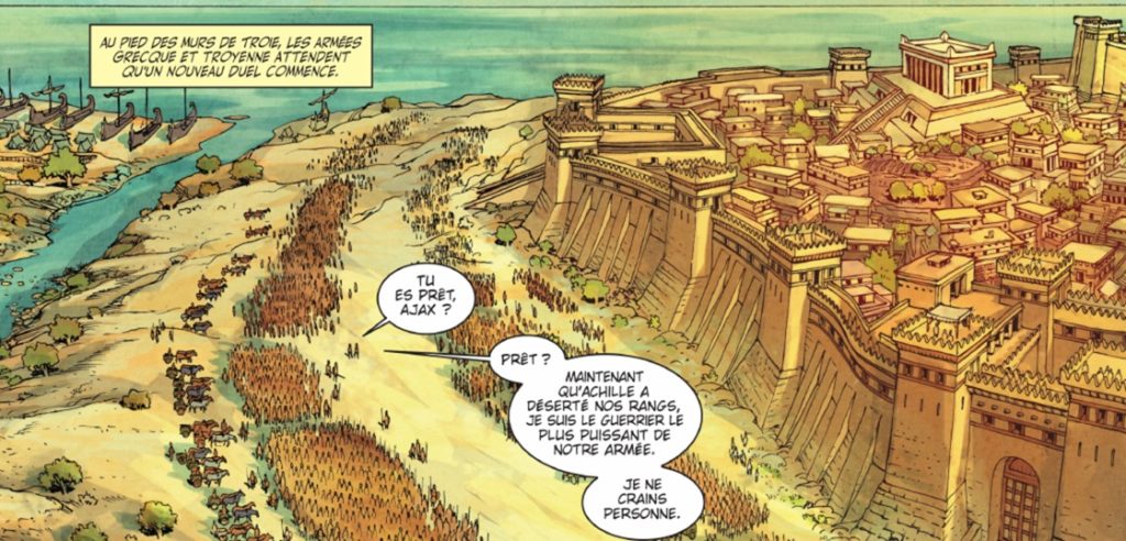 extrait bd L'Iliade - Tome 02 - La Guerre des dieux