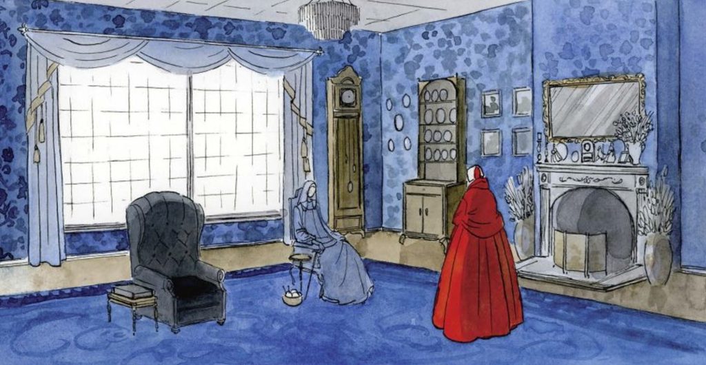 extrait bd La servante écarlate