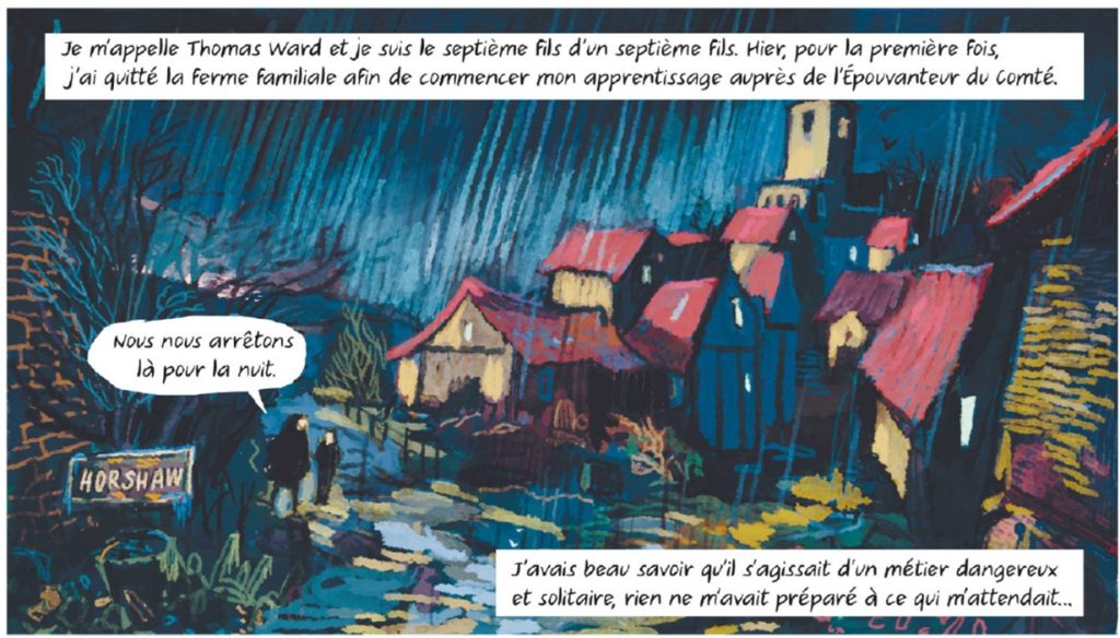 extrait bd L'Épouvanteur - Tome 1 - L'apprenti épouvanteur