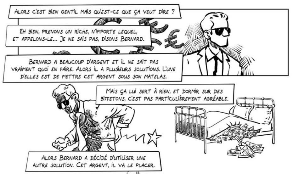 extrait bd Le poulpe noir - Une histoire du capitalisme