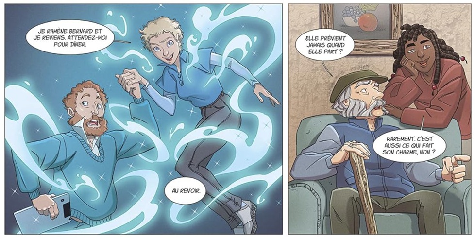 extrait bd Les mondes d'Ewilan - Tome 2 - Le dernier Ts'lich