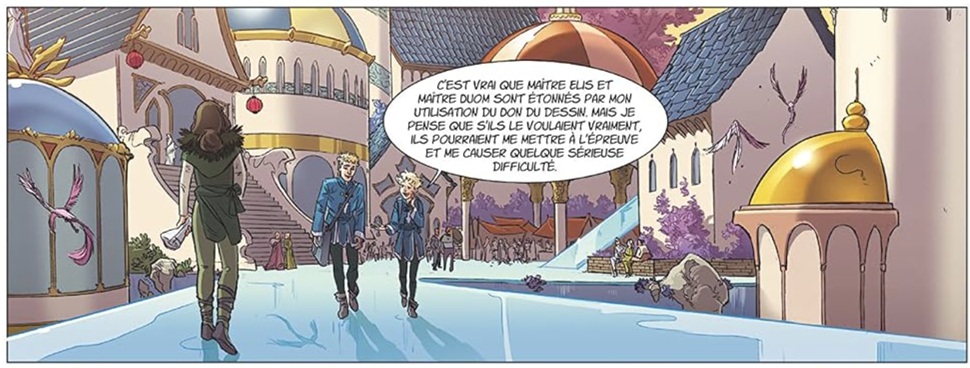 extrait bd Les mondes d'Ewilan - Tome 3 - La muraille noire