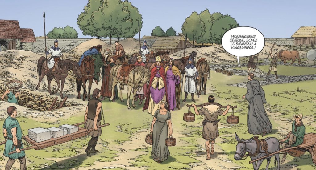extrait bd Les Piliers de la Terre - Tome 3