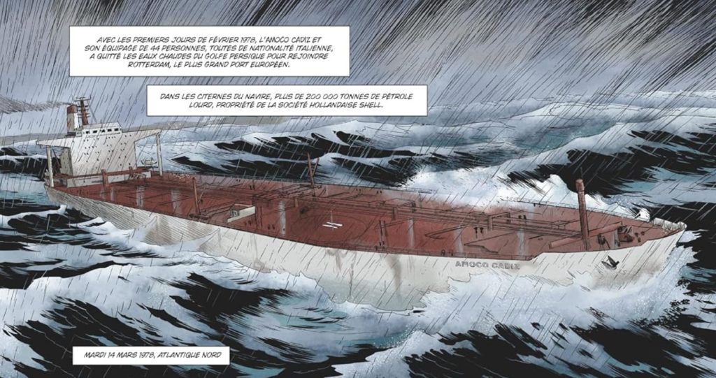 extrait bd L'Amoco Cadiz