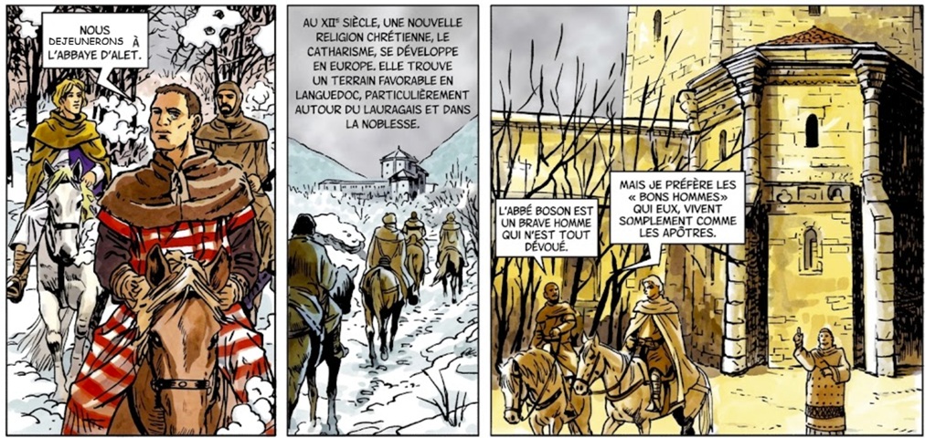 extrait bd L'Aude dans l'Histoire