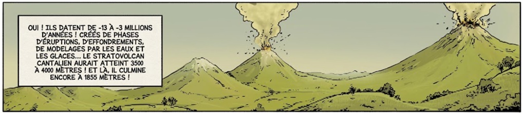 extrait bd Voyage au coeur du Cantal