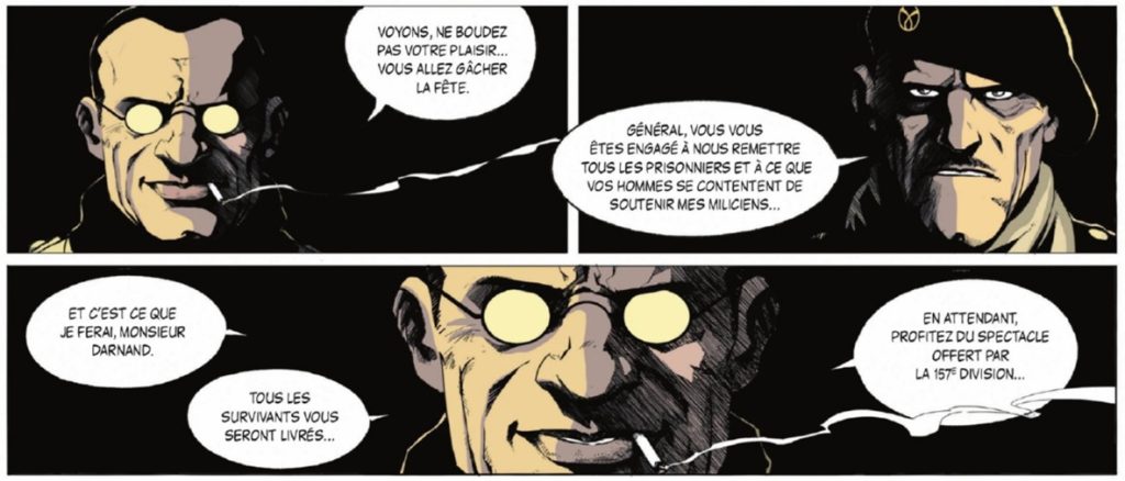 extrait bd Darnand - Le bourreau français - Tome 3