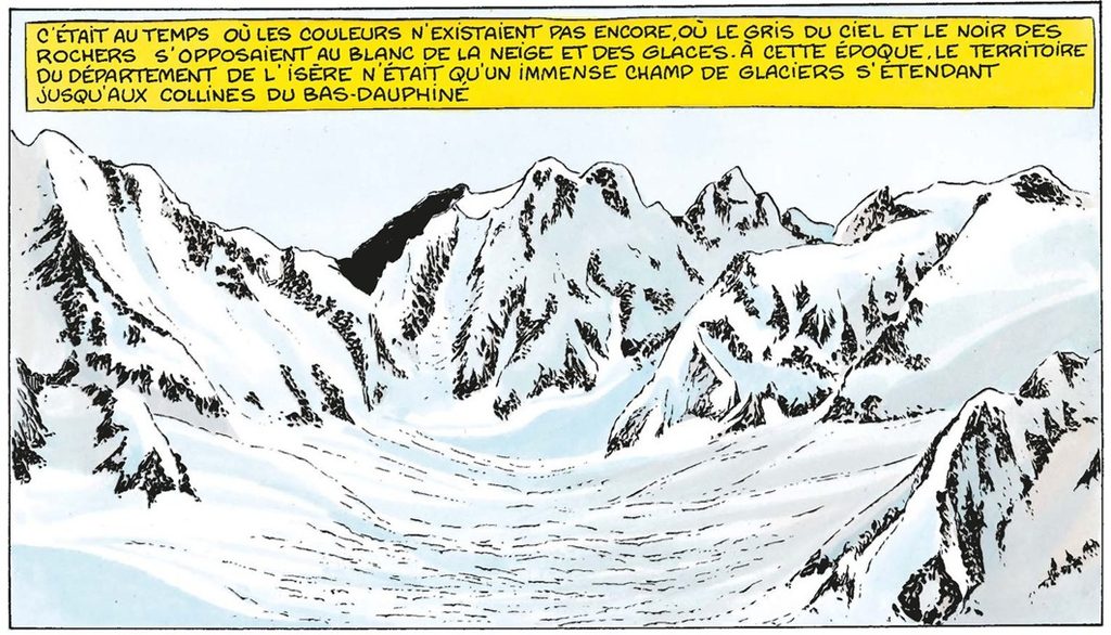 extrait bd L'Histoire de l'Isère en BD Tome 1 : De la préhistoire à l'an mille