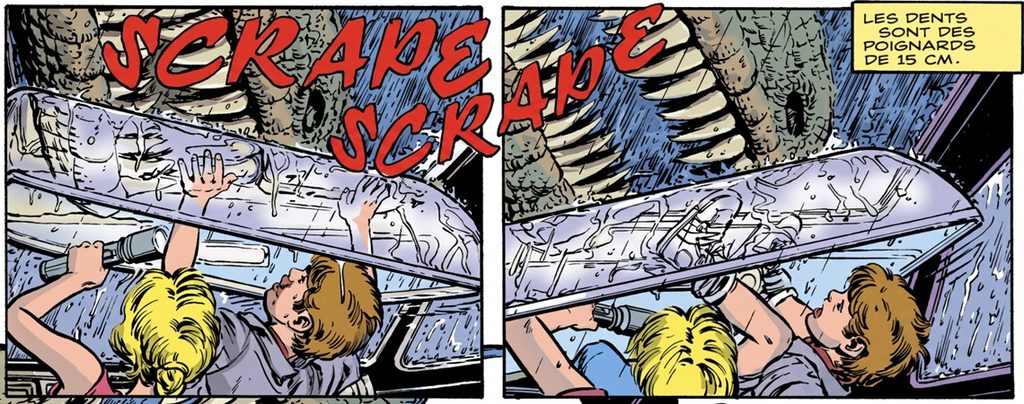 extrait bd Jurassic park