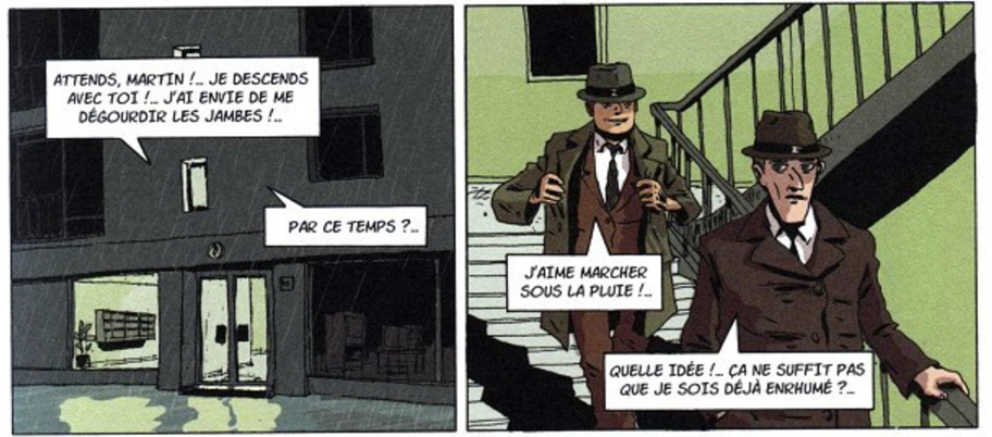 extrait bd Le policier qui rit