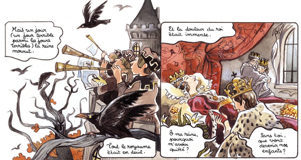 extrait bd Les 6 Cygnes