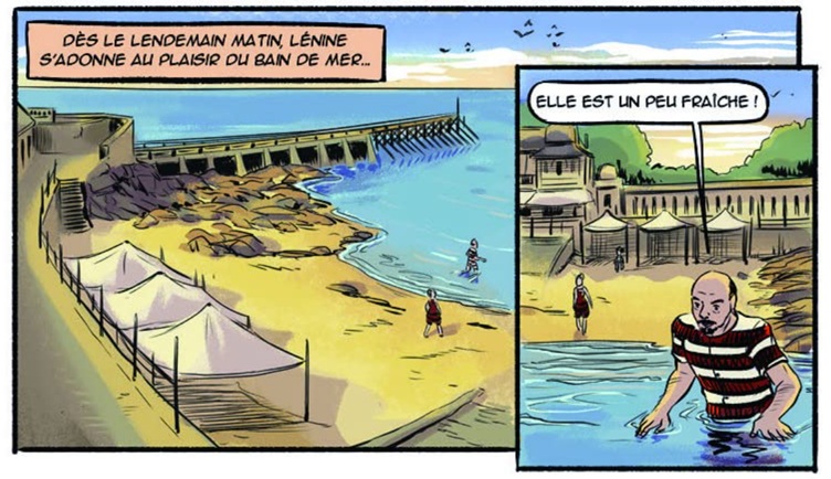 extrait bd Guide de la Loire-Atlantique en bandes dessinées