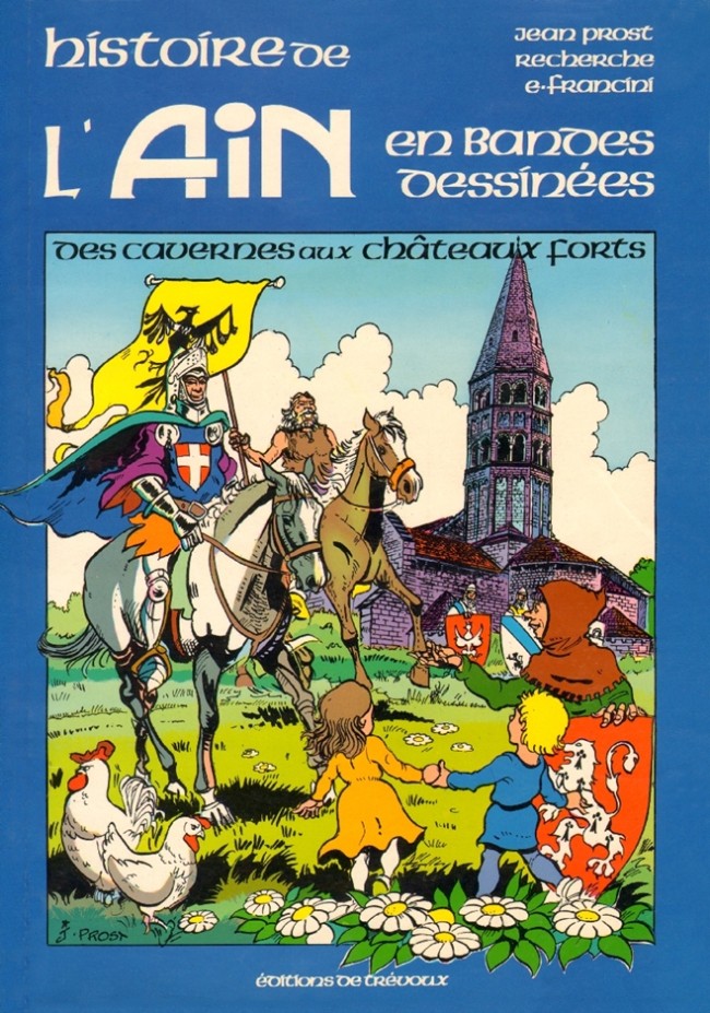 couverture bd Histoire de l'Ain en bande dessinée - Tome 1
