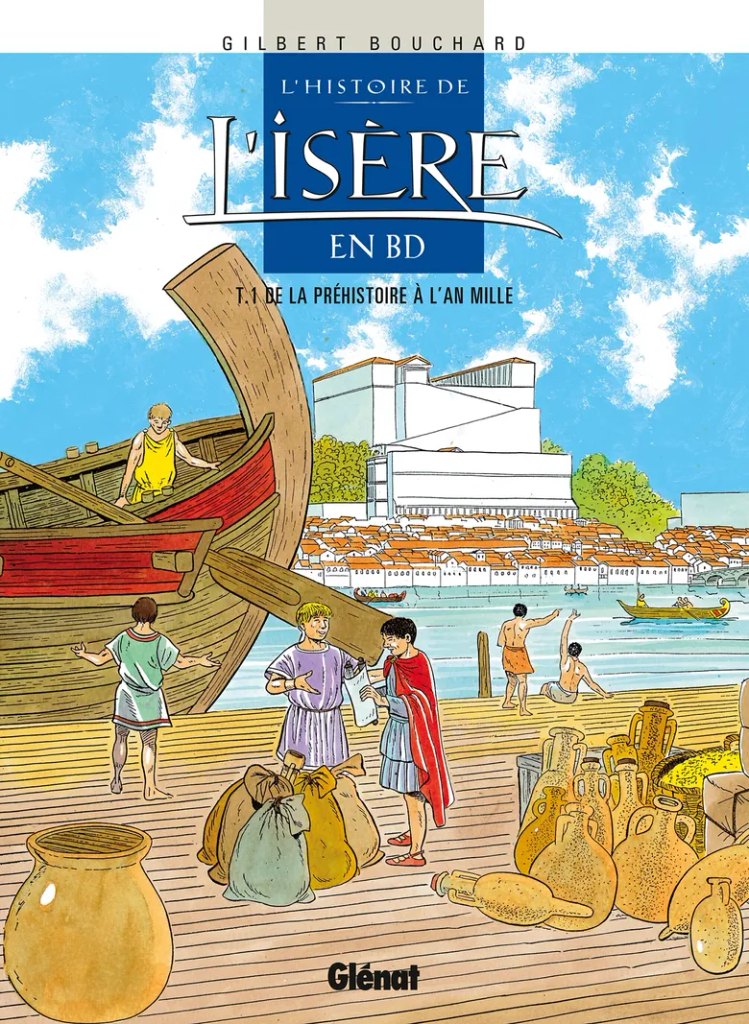 couverture bd L'Histoire de l'Isère en BD tome 1