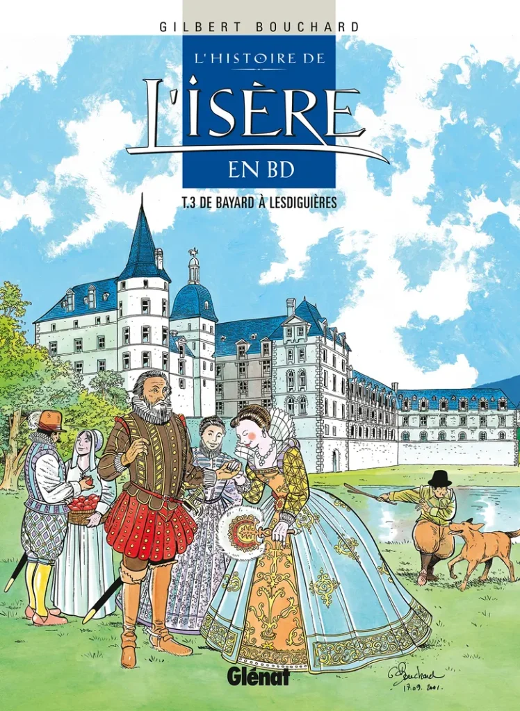 couverture bd L'Histoire de l'Isère en BD tome 3