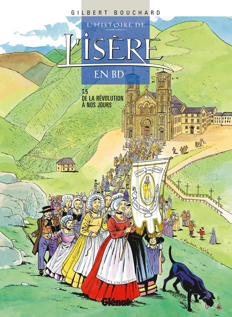 couverture bd Histoire de l'Isère en BD - Tome 05 : De la Révolution à nos jours