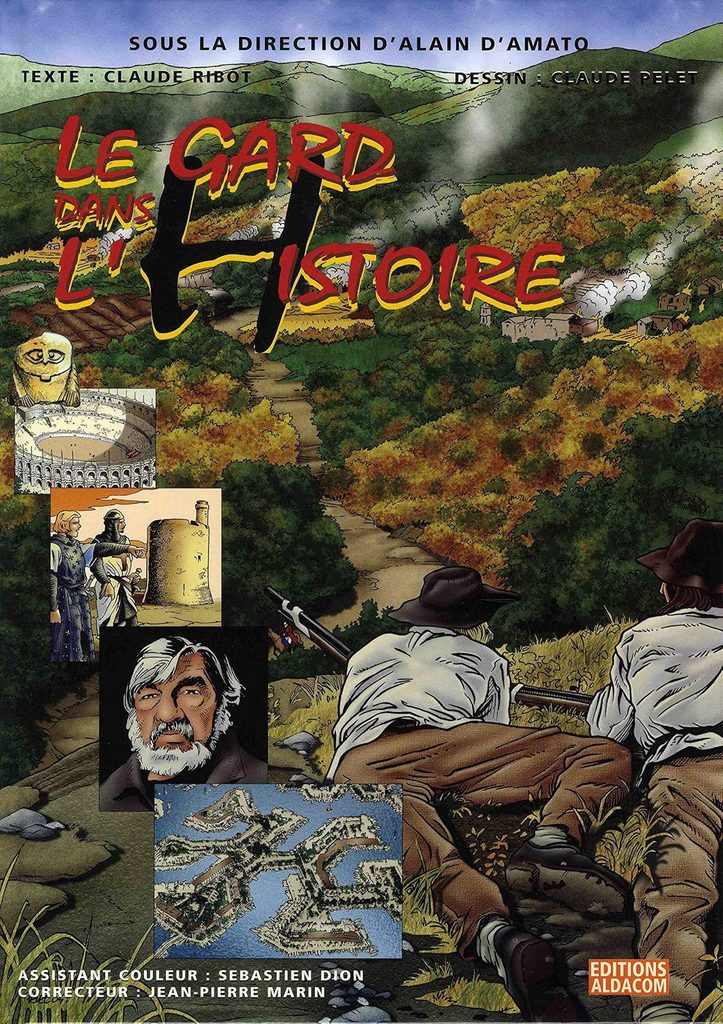 couverture bd Le Gard dans l'Histoire