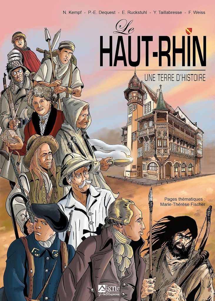 couverture bd Le Haut-Rhin : une terre d'histoire