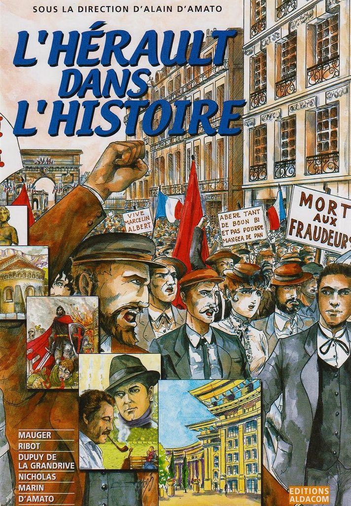 couverture bd L'Hérault dans l'Histoire