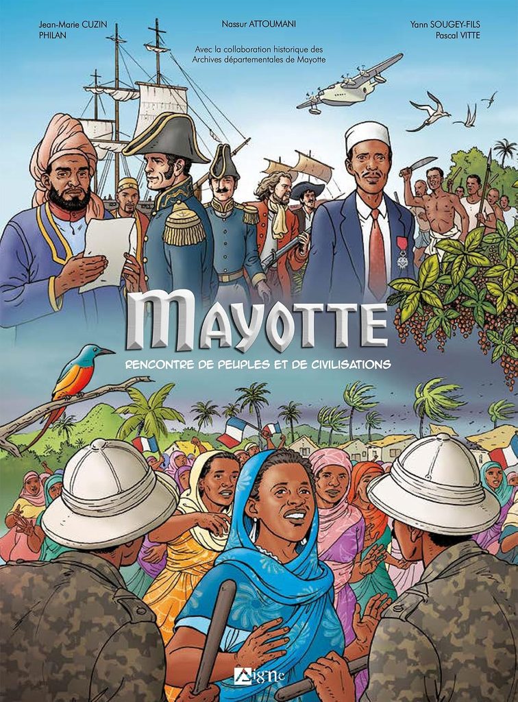 couverture bd Mayotte - Rencontre de peuples et de civilisations