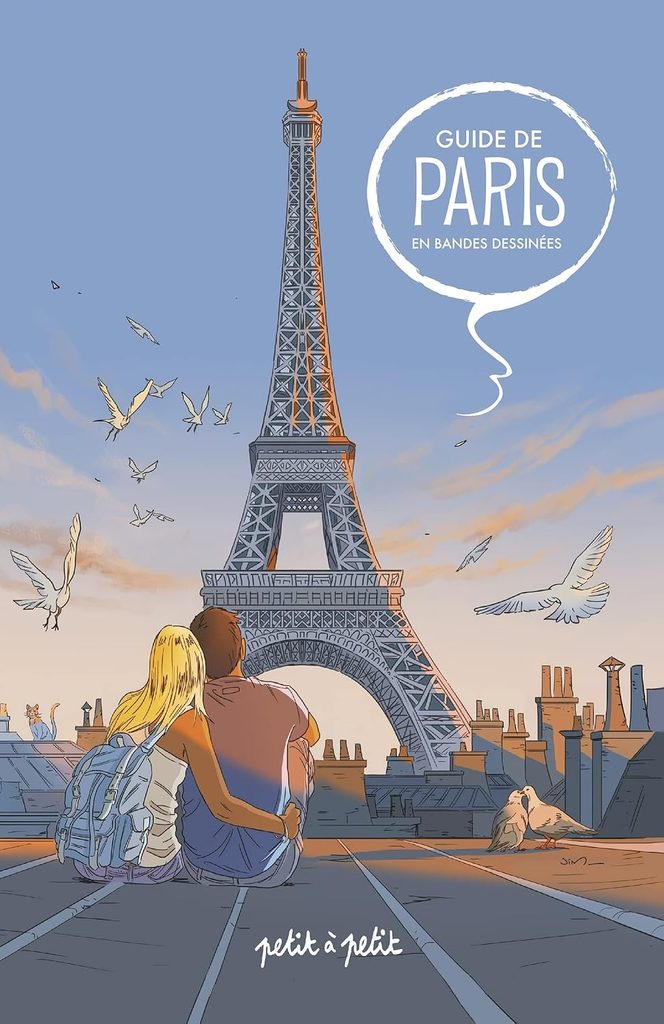 couverture bd Guide de Paris en bandes dessinées