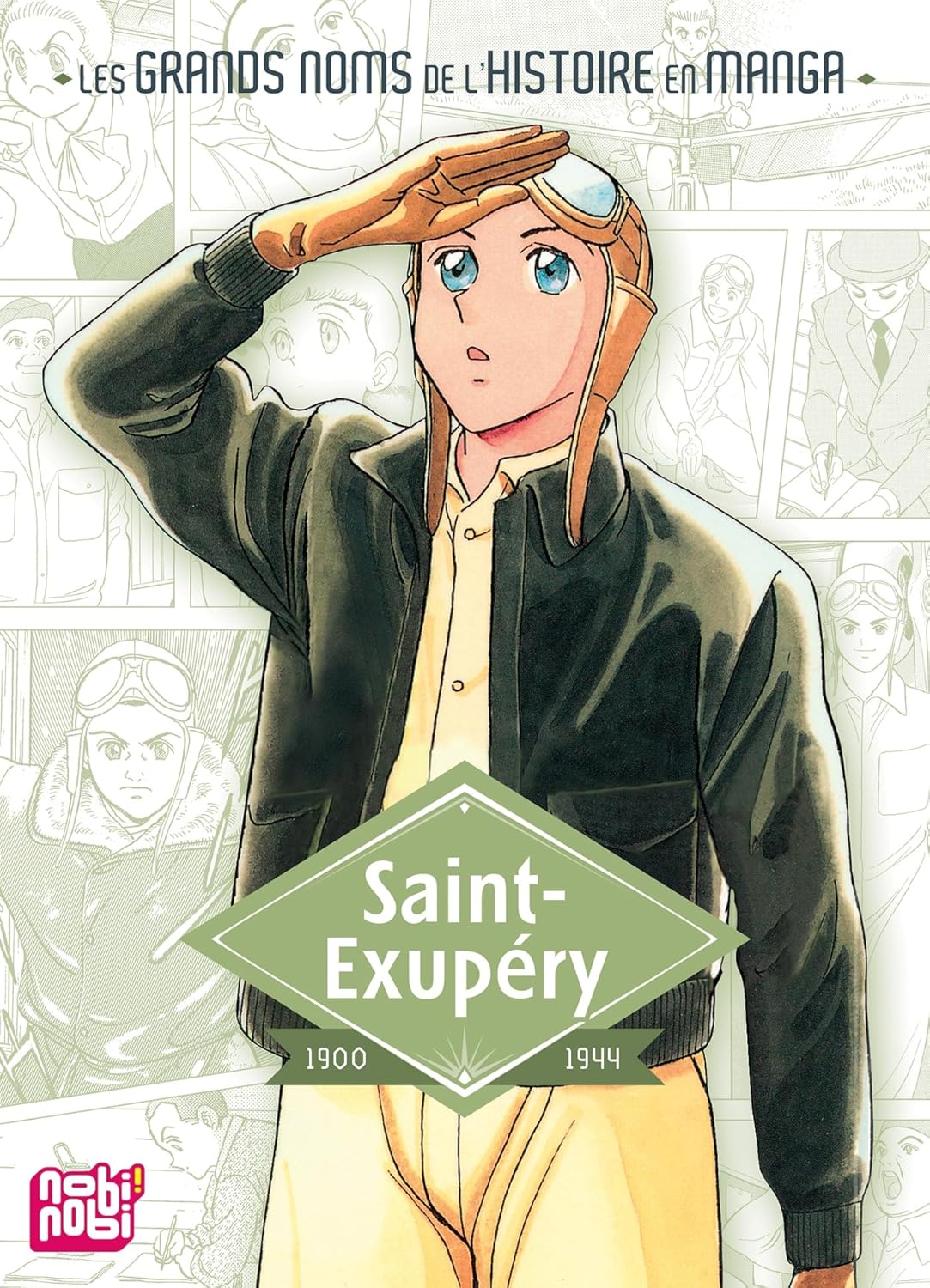 couverture bd Saint-Exupéry manga