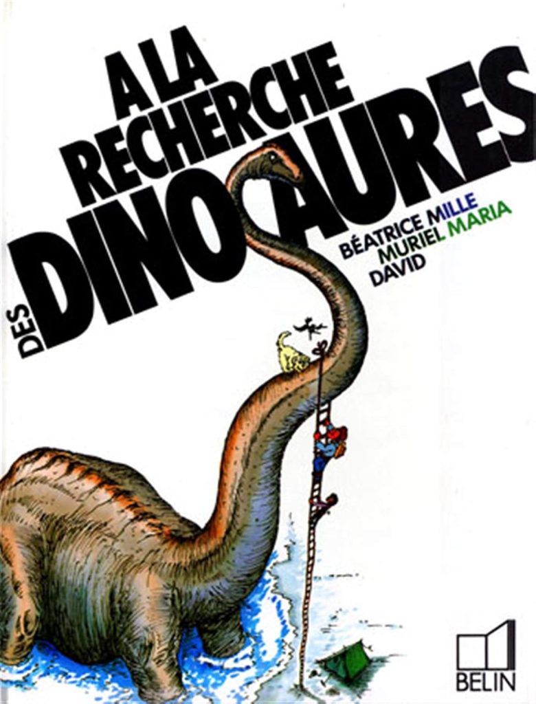 couverture bd À la recherche des dinosaures