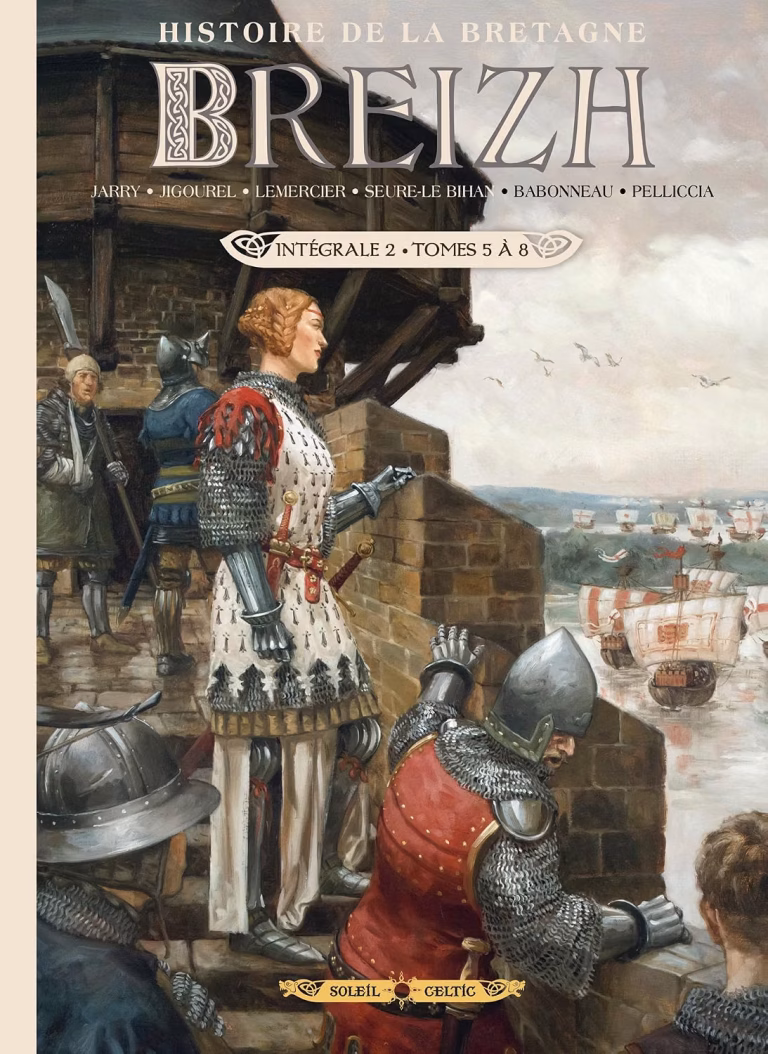 Couverture BD Breizh : histoire de la Bretagne - Intégrale 2. Tomes 5 à 8