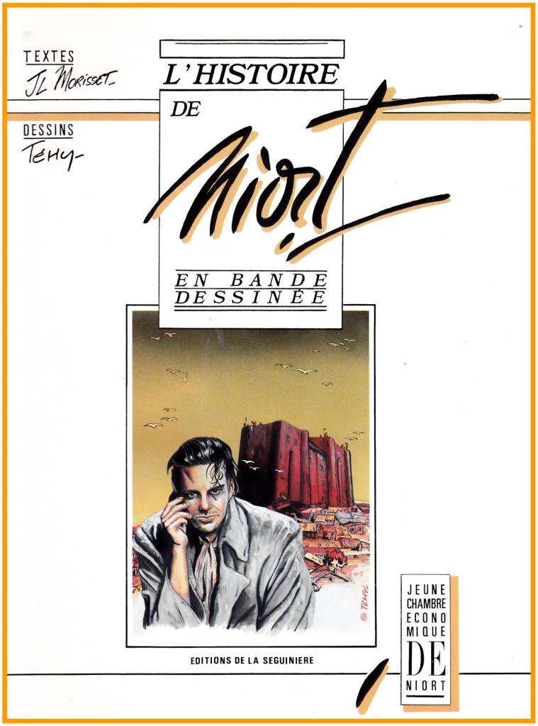 couverture bd L Histoire de Niort en Bande Dessinée