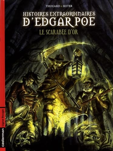 Couverture BD Histoires extraordinaires d'Edgar Poe - Tome 1 - Le scarabée d'or