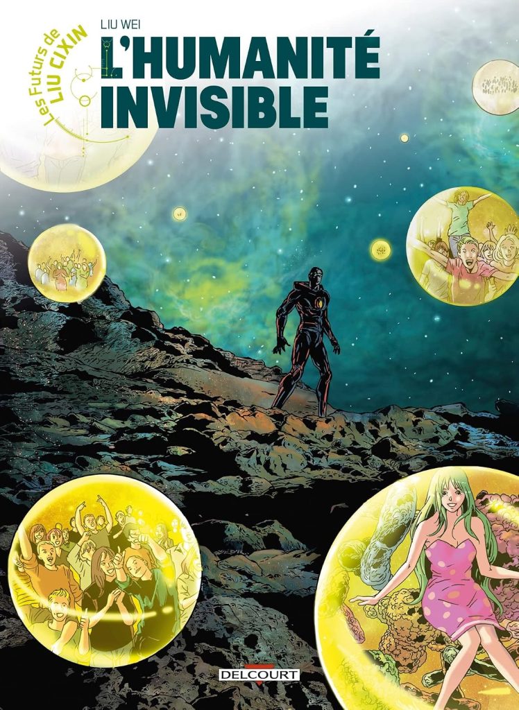couverture bd Les Futurs de Liu Cixin - Tome 13 - L'Humanité invisible
