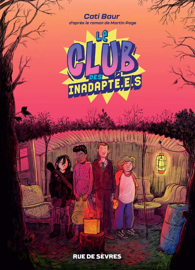 couverture bd Le club des inadapté·e·s