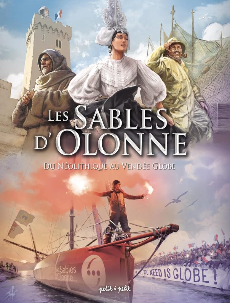 couverture bd Les Sables-d'Olonne : du néolithique à la grande aventure maritime