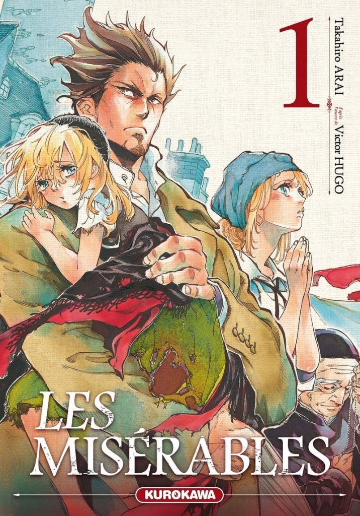 couverture bd Les misérables. 1
