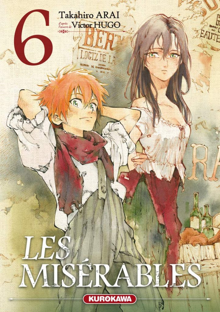 couverture bd Les misérables. 6